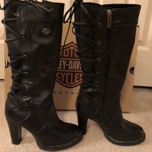 Harley Davidson Lace Up Boots